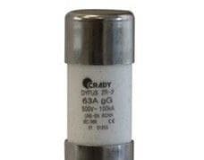 CRADY - Fusible cilíndrico ZR-2 (22x58) 40A clase-gG