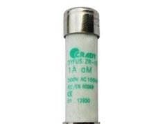 CRADY - Fusible cilíndrico DYFUS ZR-00 de 10 aM
