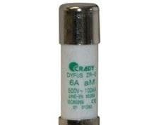 CRADY - Fusible cilíndrico ZR-0 (10,3x38) 32A clase-aM