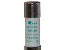 CRADY - Fusible cilíndrico ZR-1 (14x51) 25A clase-aM
