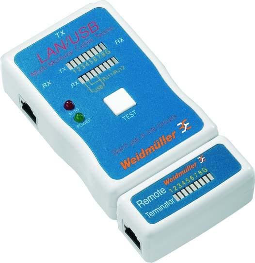 WEIDMULLER - Comprobador de cables LAN USB