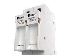 CRADY - Base portafusibles seccionable 2-ZRM-00 8x31 carril