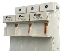 CRADY - Base portafusibles seccionable 3-ZRM-2 22x58 carril