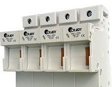 CRADY - Base portafusibles seccionable 4-ZRM-2 22x58 carril