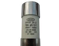 CRADY - Fusible cilíndrico ZR-2 (22x58) 100A con indicador