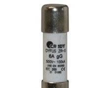 CRADY - Fusible cilíndrico DYFUS ZR-0 de 0,5A gC