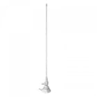 TELEVES - Antena móvil 138-174 1/4" varilla inoxidable