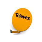 TELEVES - Antena parabólica OFF-SET aluminio disco 850 blanco