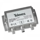 TELEVES - AMPLIFICADOR FI 20dB VS95 CON PASO TERRESTRE