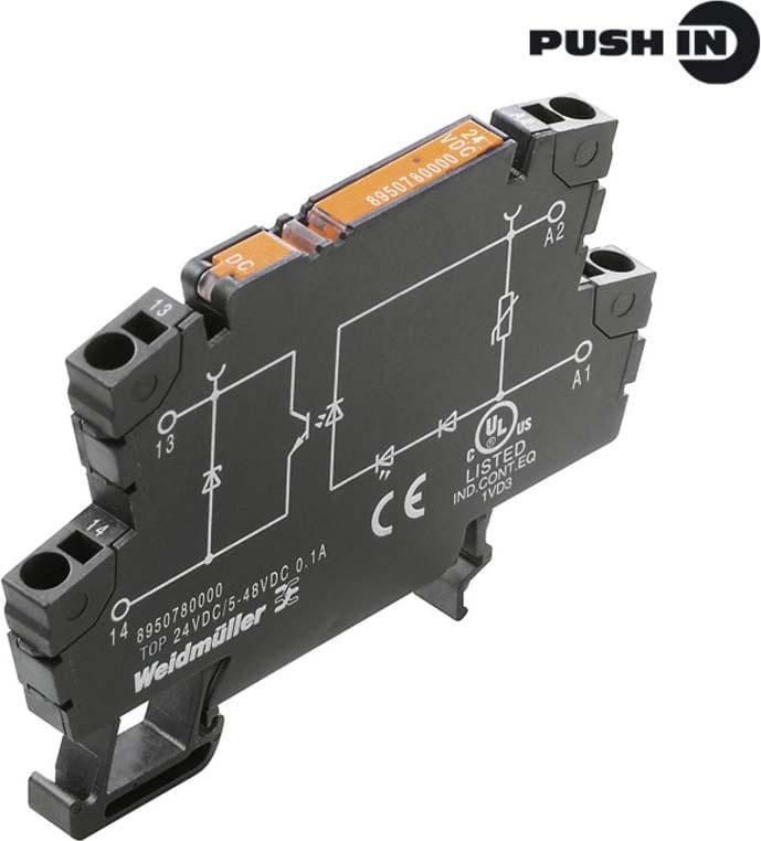 WEIDMULLER - Relé TERMOPTO TOP 5VDC/48VDC 0,1A
