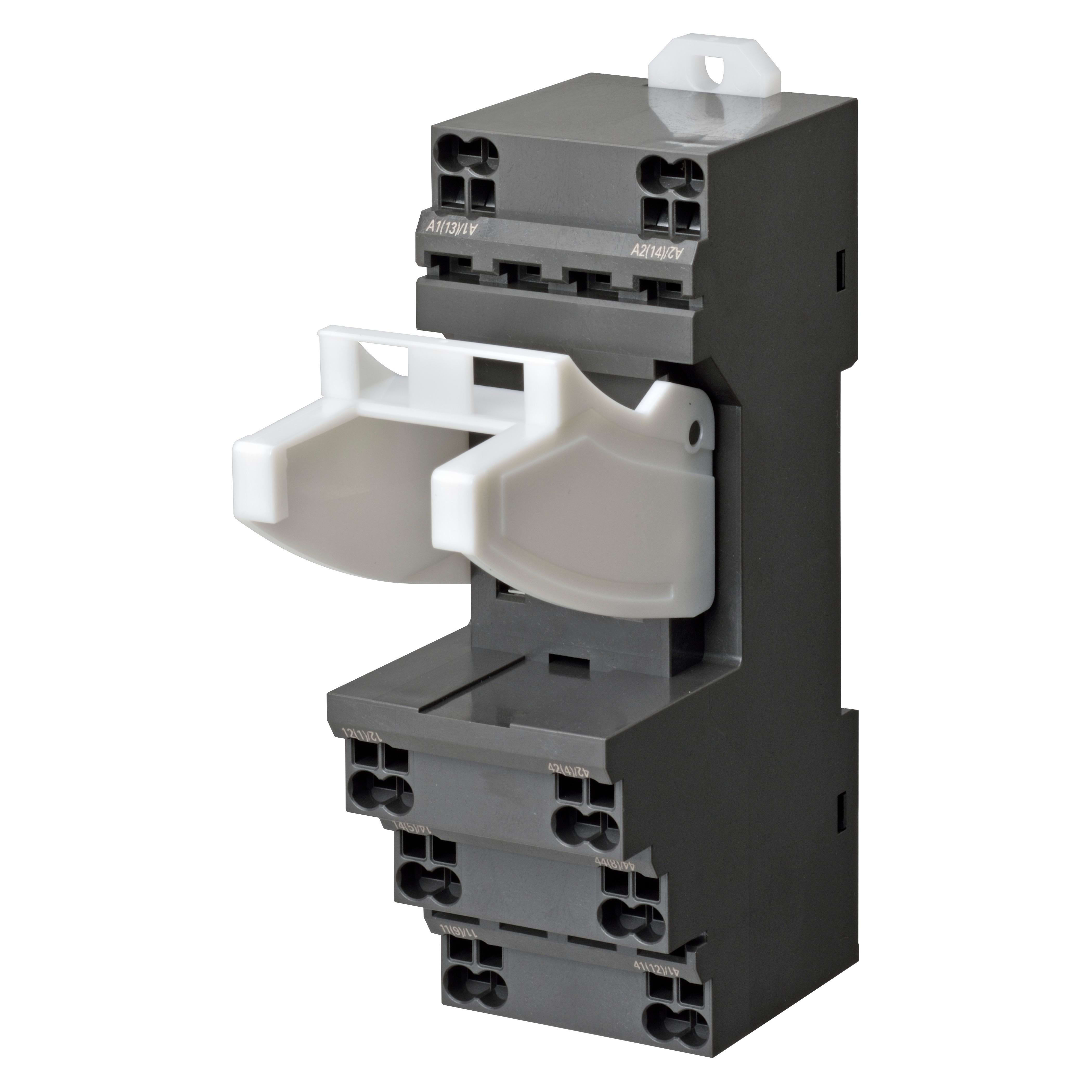 OMRON - Base MY carril DIN 8 pines con palanca de expulsión Push-in+