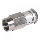 TELEVES - Carga adaptadora 75Ohm F con bloqueo y condensador