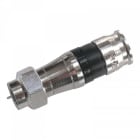 TELEVES - Conector coaxial F compresión cable TR165