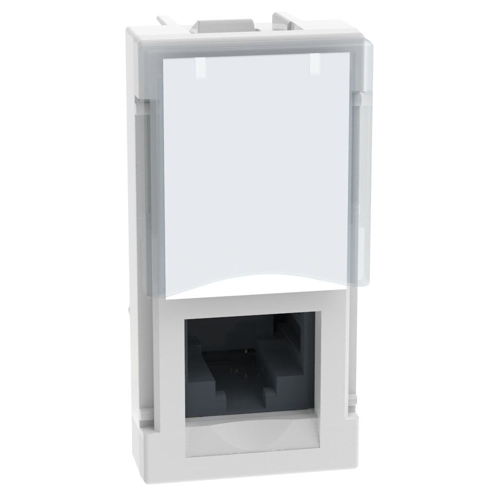 BTICINO - Base RJ45 Light Now - Cat.6A - STP - 1 módulo - Blanco