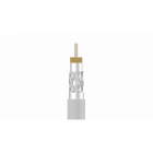 TELEVES - Cable coaxial SK100PLUS CU/AL PVC blanco