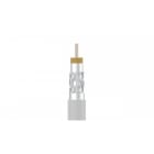 TELEVES - Cable coaxial SK100PLUS CU/AL PVC blanco