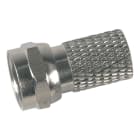 TELEVES - Conector coaxial F roscado para cable T-100
