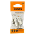 TELEVES - Repartidor inductivo 2M1H con paso DC blister
