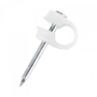 TELEVES - Grapa cerrada para cable coaxial