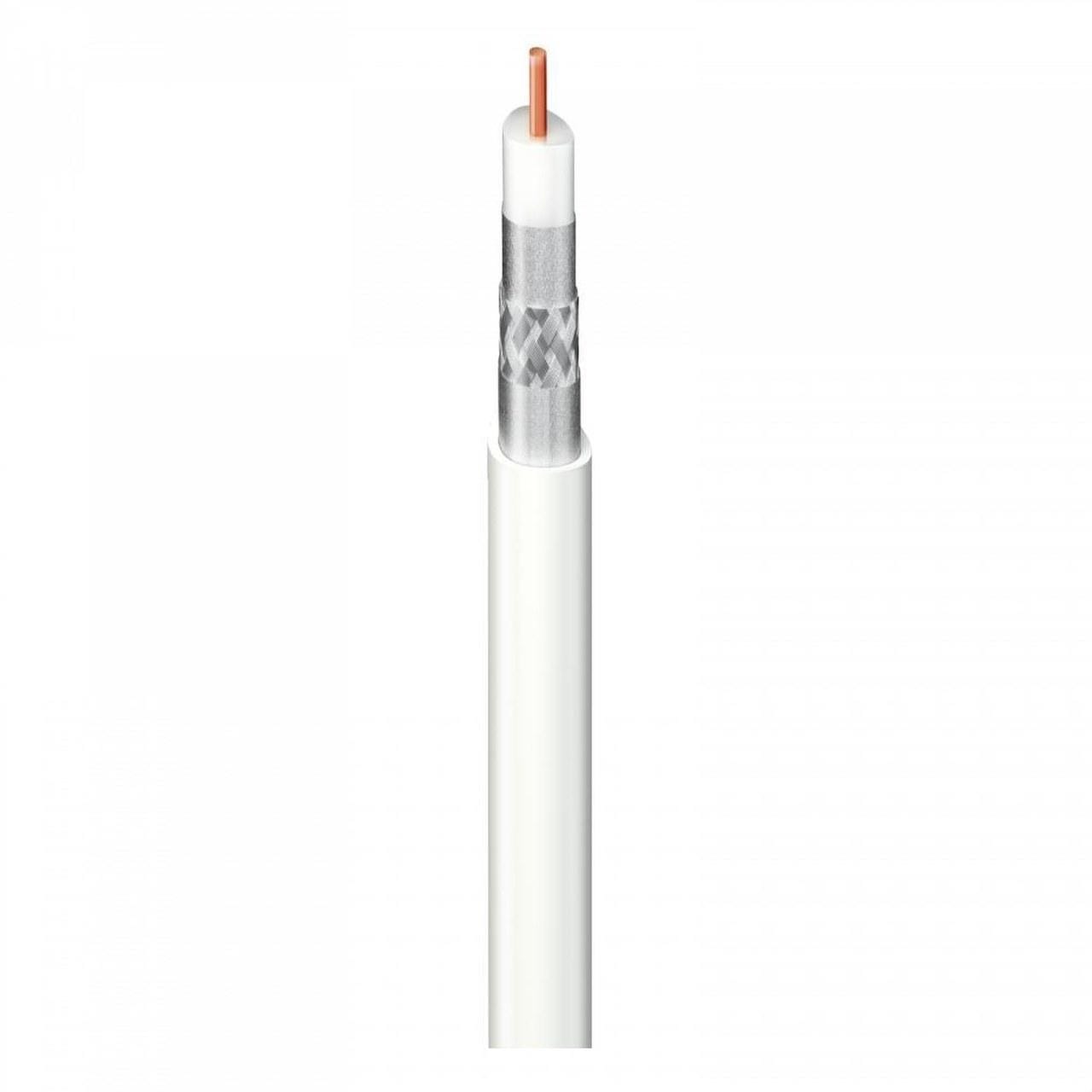 TELEVES - Cable coaxial CXT50 CU+DC/AL PVC 250m blanco