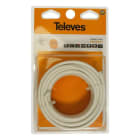 TELEVES - Cable coaxial T100 AL 10m blister