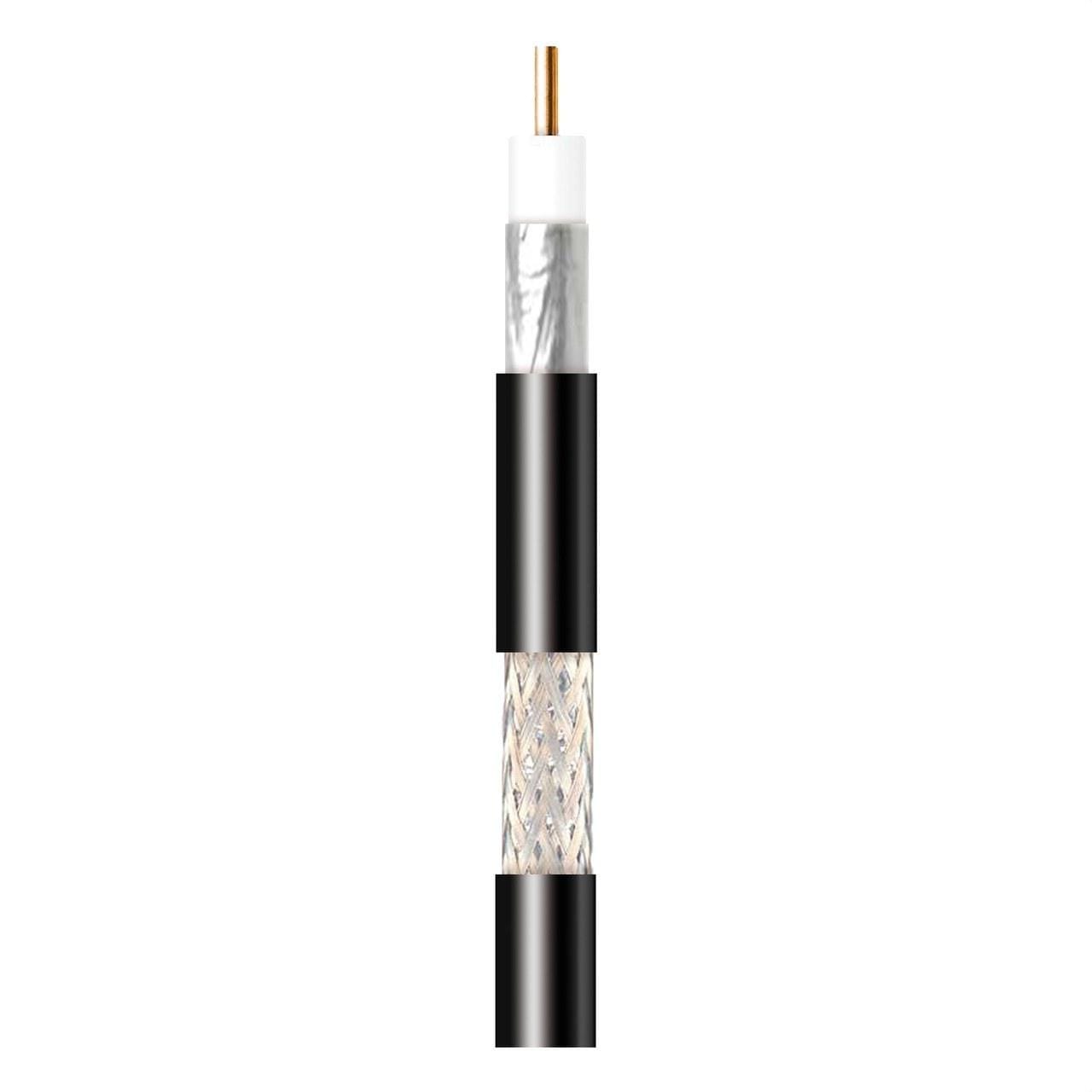 TELEVES - Cable coaxial CXT1 1/4,7/6,7mm PVC negro