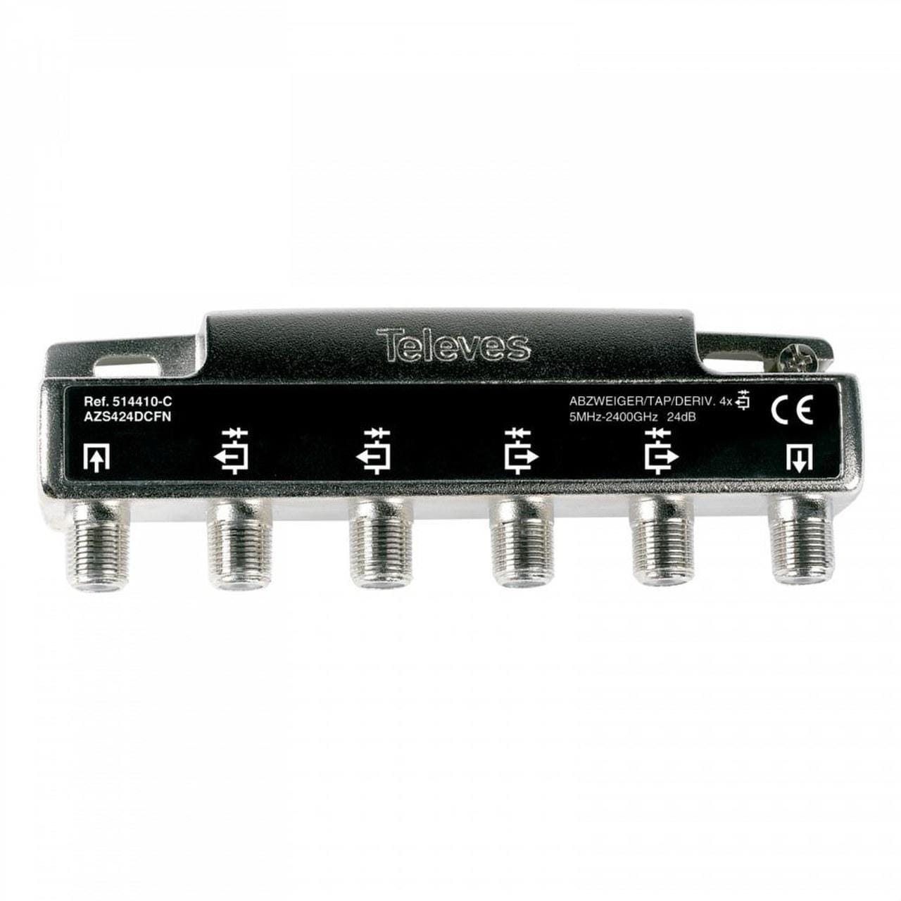 TELEVES - Derivador 5 2400MHz F 4D 24dB C+DC