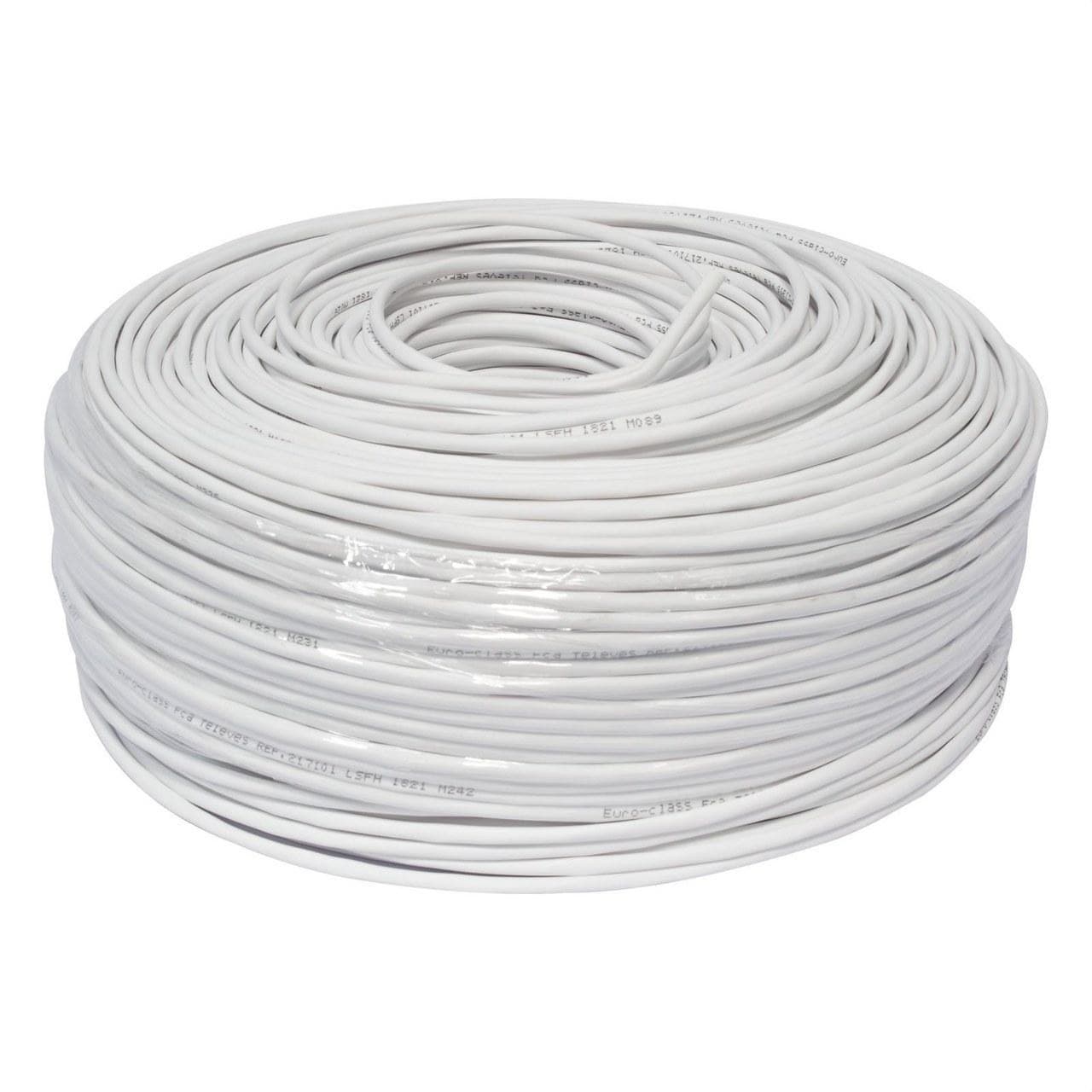 TELEVES - Cable telefonía básica LSFH 4mm blanco