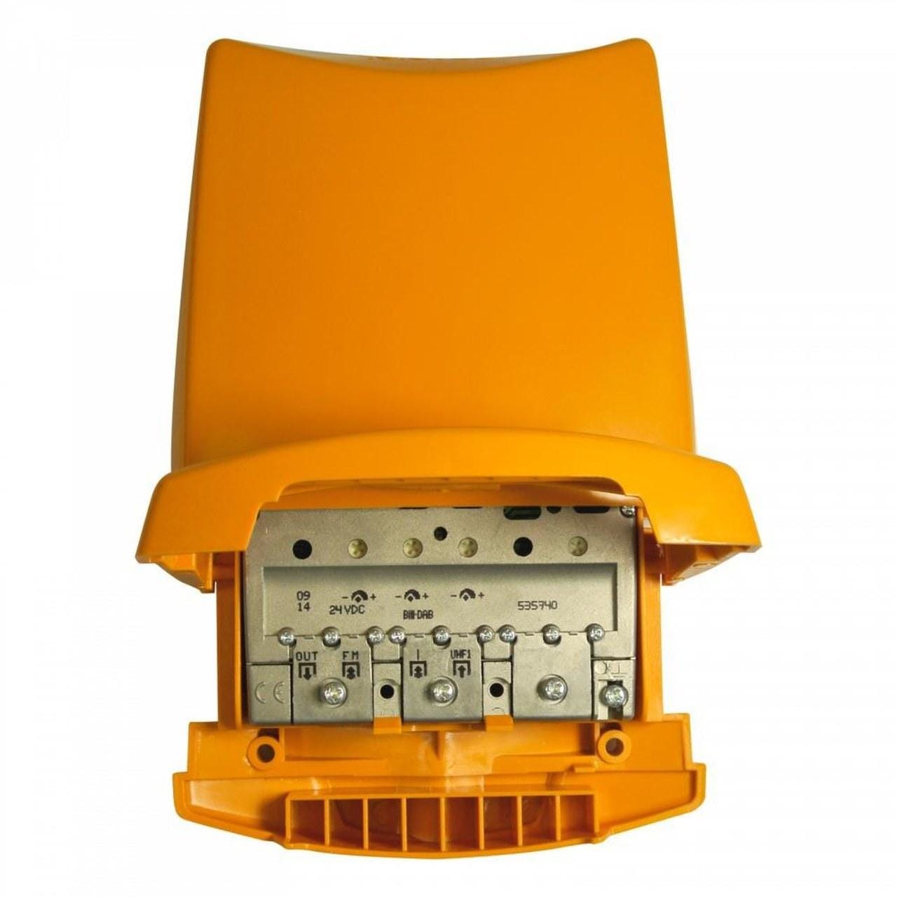 TELEVES - Amplificador mástil 24V 3E/1S FM-B3/DAB-U G42