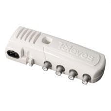 TELEVES - Amplificador vivienda 4S+TV F 47 790MHz G16dB