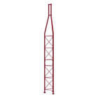 TELEVES - Punta torreta superior 60 3m galvanizado rojo