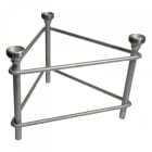 TELEVES - Base torreta fija empotrable 360 galvanizado