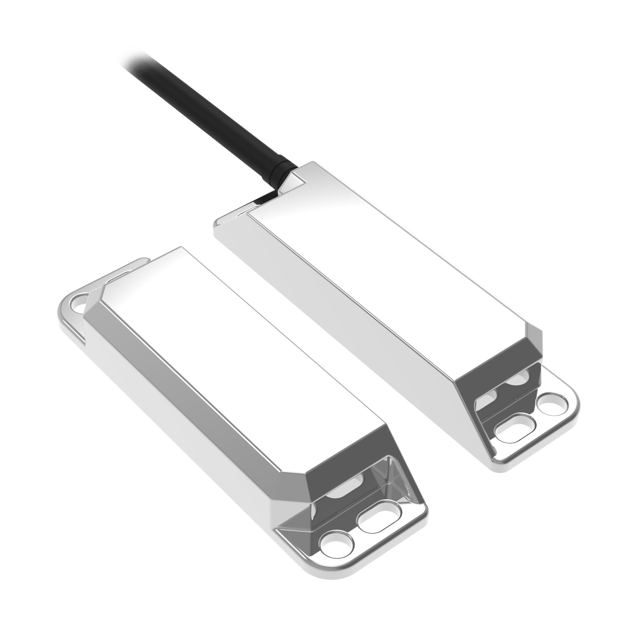 OMRON - Interruptor seguridad PLE largo metal Reed 2NC + 1NA 5m