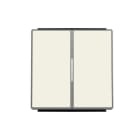 NIESSEN - TECLA DOBLE CONMUTADOR SKY FLOWPACK BL ·