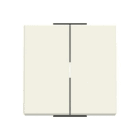 NIESSEN - TECLA DOBLE CONMUTADOR SKY FLOWPACK BE ·