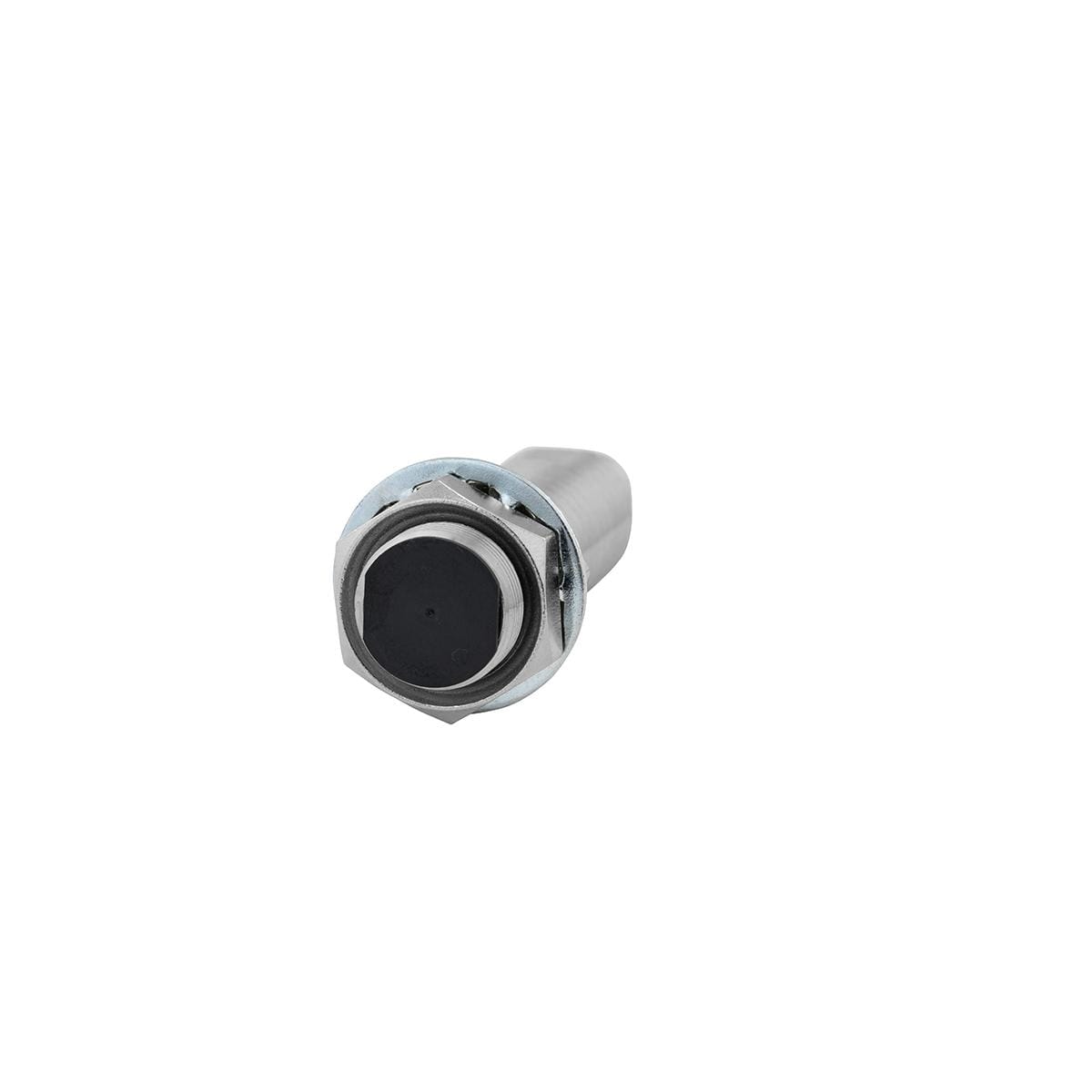 OMRON - Sensor de proximidad inductivo cuerpo largo de níquel-latón M18 apantallado 12mm CC 3 hilos PNP NA IO-Link COM3 conector M12
