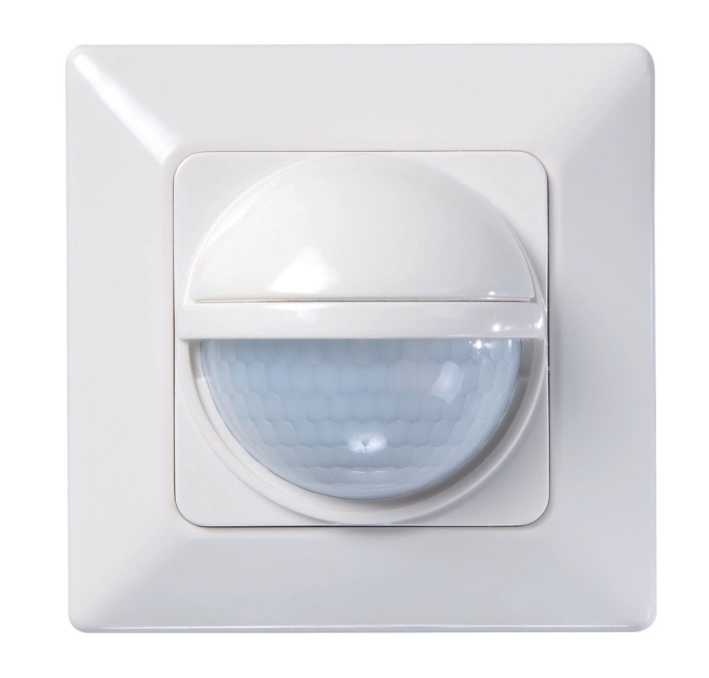 THEBEN - Detector de movimiento de 2 hilos para montaje en pared empotrado, control de luz, 200°, máx. R=8m, IP 40
