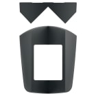 THEBEN - Soporte para montaje en esquinas theLuxa, negro