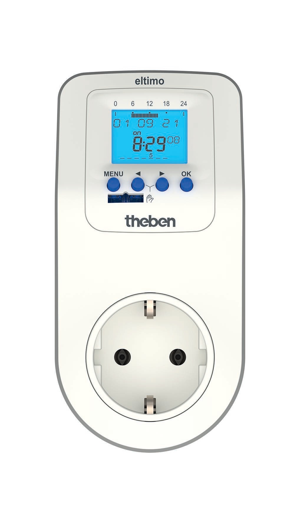 THEBEN - Interruptor horario digital para enchufe con programa semanal