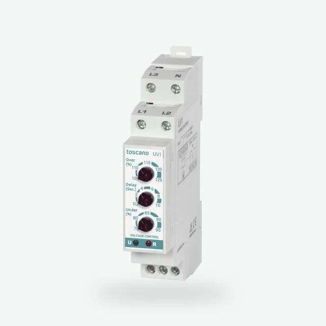 TOSCANO - Relé de sobretensión y subtensión UV1-400V AC