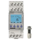 THEBEN - Interruptores crepusculares con sensor de luz empotrado, 1 canal
