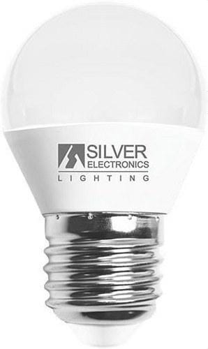 SILVER ELECTRONICS - LED ESFERICA 6 W E27 5000 K