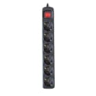 SILVER ELECTRONICS - BASE MULTIENCHUFE 6 SAS.INT.1,5m NG.
