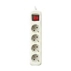 SILVER ELECTRONICS - BASE MULTIENCHUFE 4SAL.INTP 1,5m C/OBT.