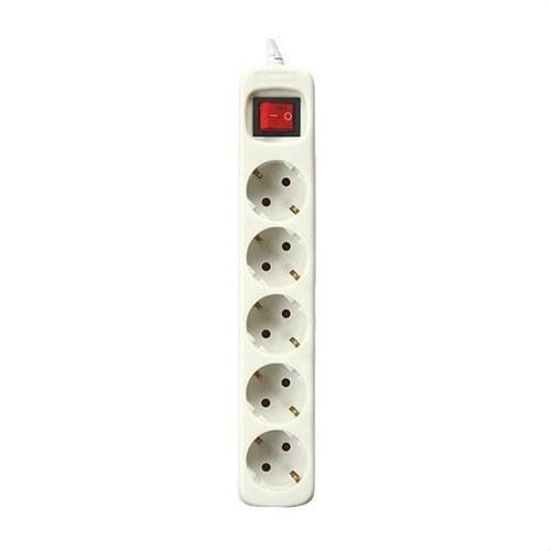 SILVER ELECTRONICS - BASE MULTIENCHUFE 5SAL.INTP 1,5m C/OBT.