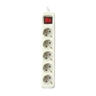 SILVER ELECTRONICS - BASE MULTIENCHUFE 5SAL.INTP 1,5m C/OBT.