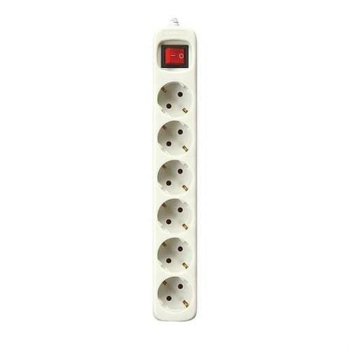 SILVER ELECTRONICS - BASE MULTIENCHUFE 6SAL.INTP 1,5m C/OBT.