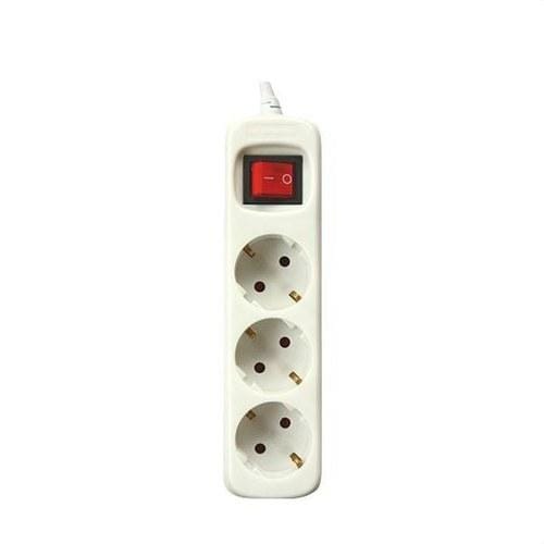 SILVER ELECTRONICS - BASE MULTIENCHUFE 3SAL.INTP 3m C/OBT.