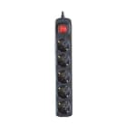 SILVER ELECTRONICS - BASE MULTIENCHUFE 5 SAL.INT.1,5m NG.