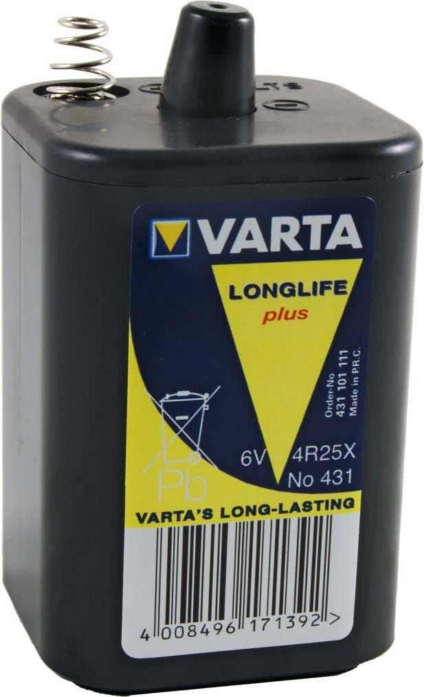 VARTA - PILA ZINC CARBON 6,0V 4R25